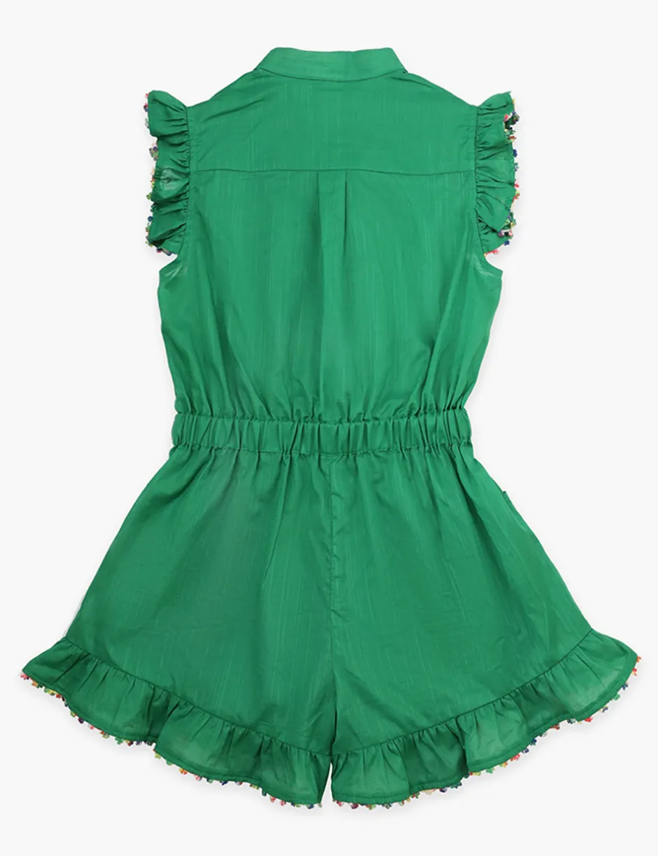 ZIMMERMANN Junie Frill Playsuit