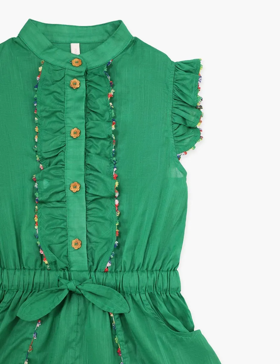 ZIMMERMANN Junie Frill Playsuit