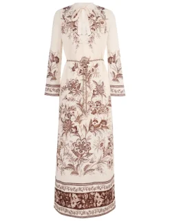 Best ZIMMERMANN Junie Long Sleeve Maxi Dress