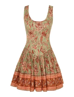 ZIMMERMANN Junie Panelled Mini Dress