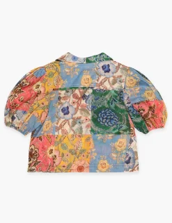 Discount ZIMMERMANN Junie Puff Sleeve Shirt