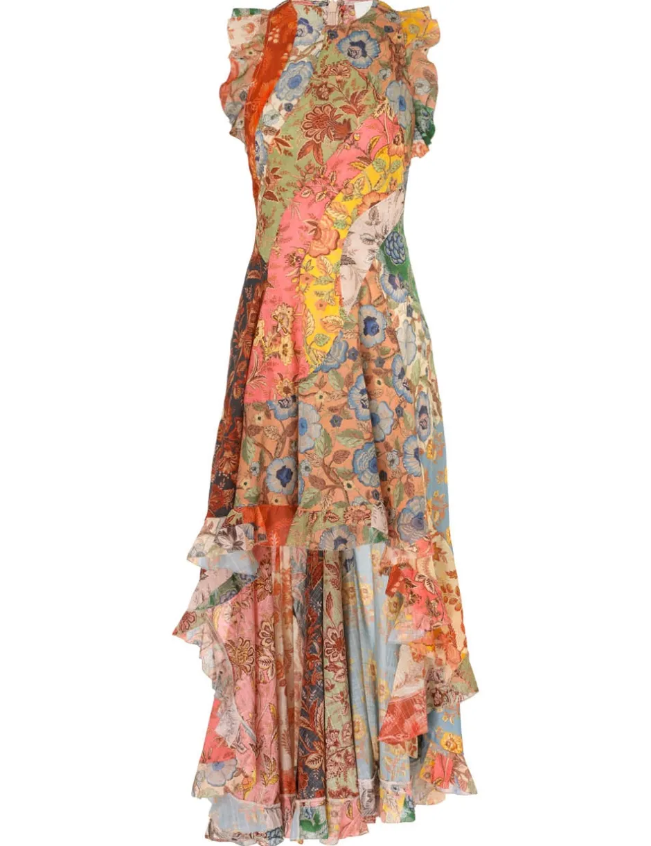 Best ZIMMERMANN Junie Racer Back Midi Dress
