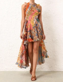 Best ZIMMERMANN Junie Racer Back Midi Dress
