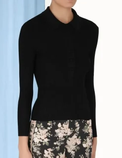 ZIMMERMANN Knit Polo Top
