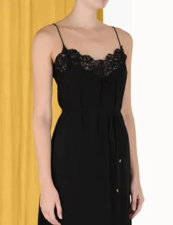 Hot ZIMMERMANN Lace Panel Slip Midi