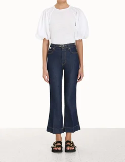 Outlet ZIMMERMANN Lantern Sleeve Tee
