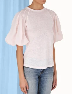 Clearance ZIMMERMANN Lantern Sleeve Tee