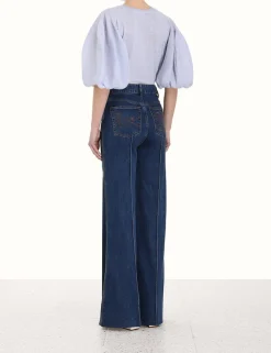 Clearance ZIMMERMANN Lantern Sleeve Tee
