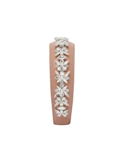 Hot ZIMMERMANN Leather Crystal Headband
