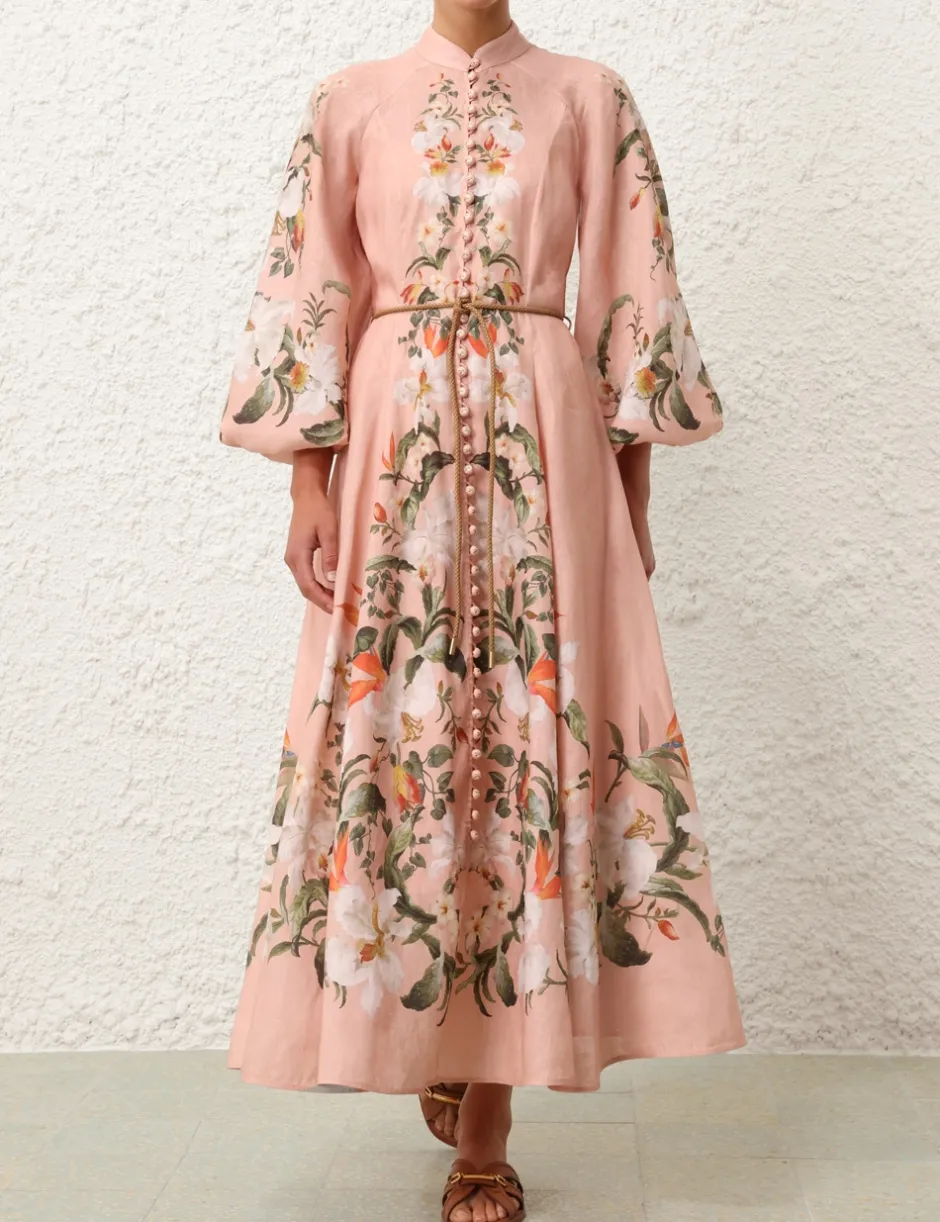 Best ZIMMERMANN Lexi Billow Long Dress