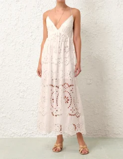 Sale ZIMMERMANN Lexi Embroidered Slip Dress