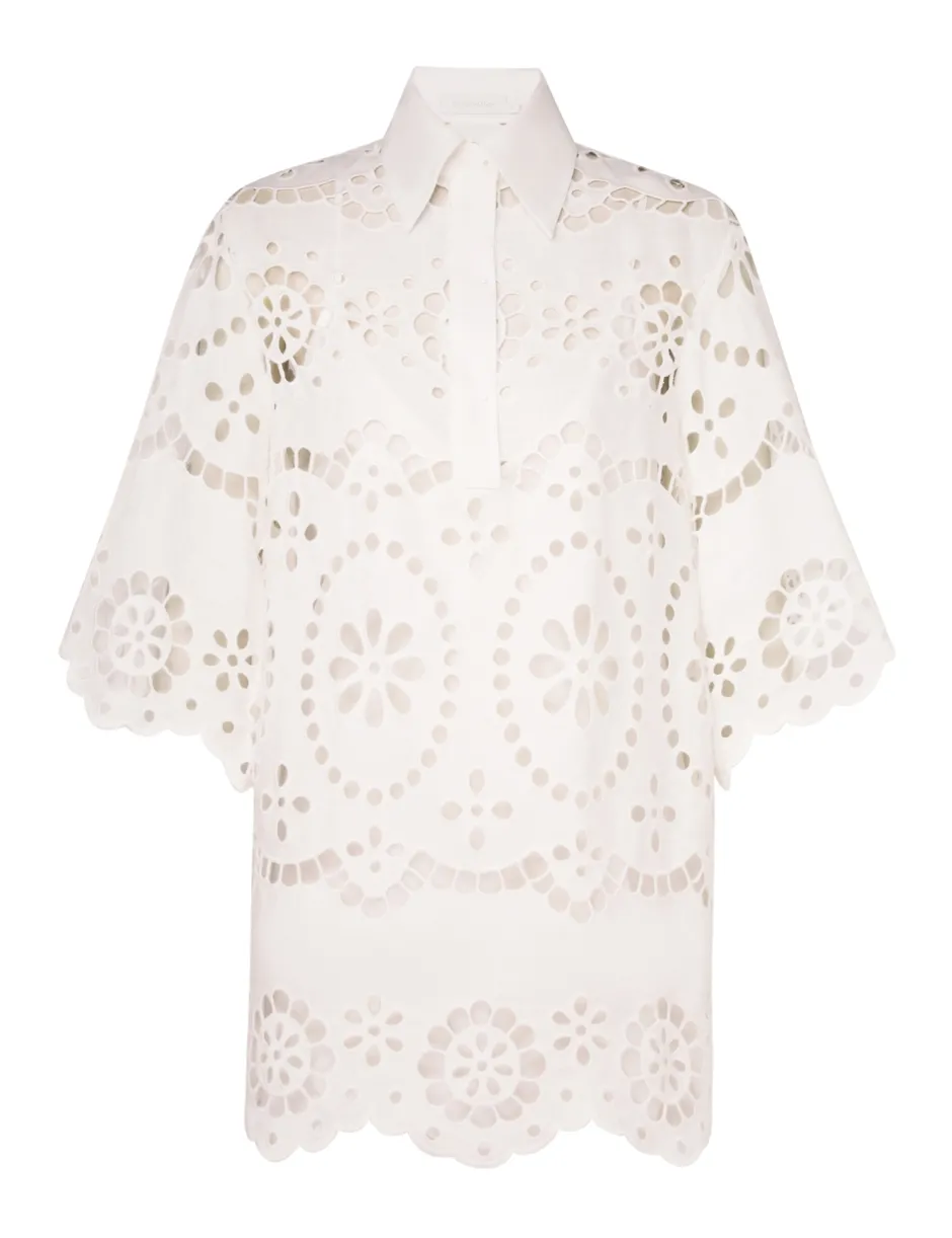 Discount ZIMMERMANN Lexi Embroidered Tunic