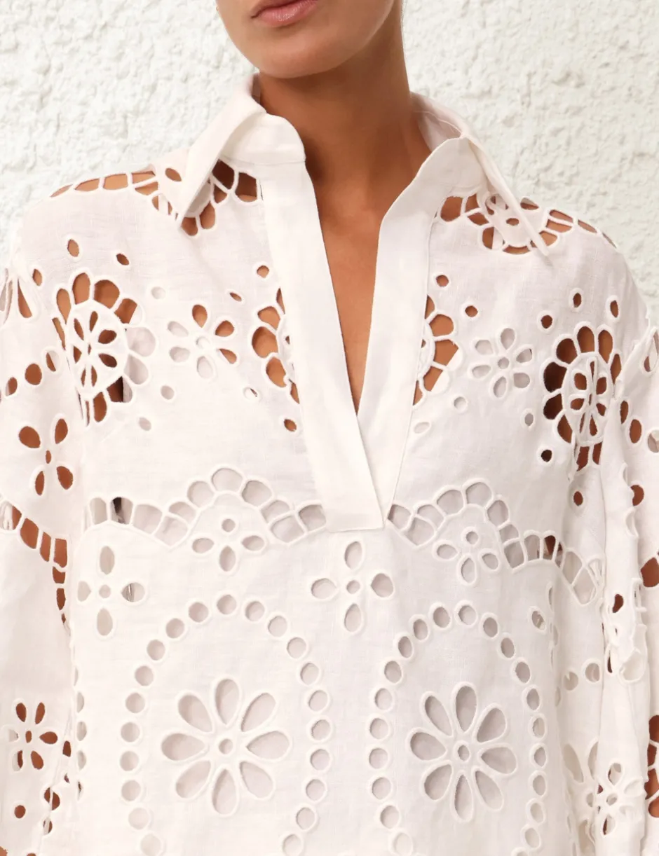 Discount ZIMMERMANN Lexi Embroidered Tunic