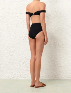 Outlet ZIMMERMANN Lexi Off Shoulder Bikini