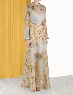 Sale ZIMMERMANN Luminosity Bias Slip Dress
