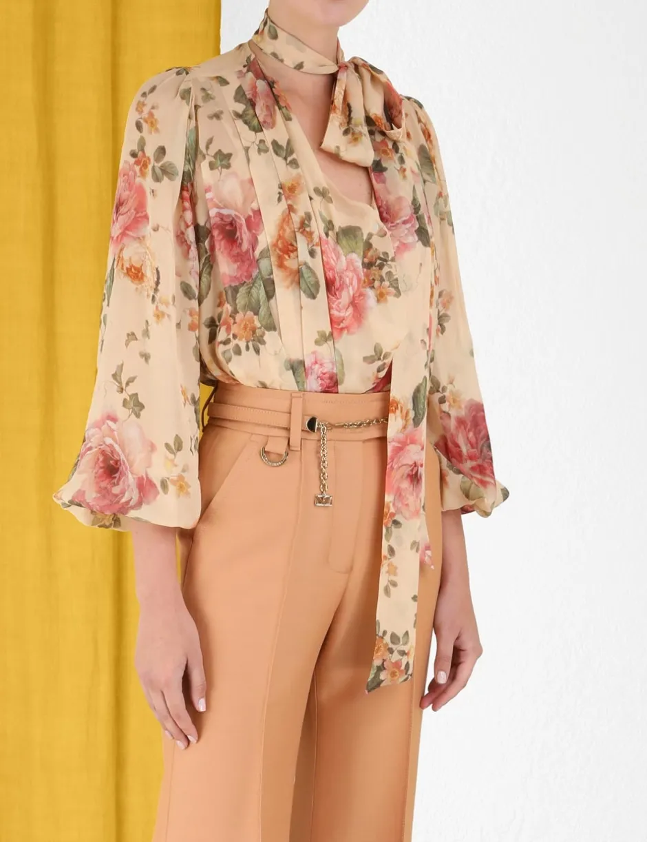 Hot ZIMMERMANN Luminosity Billow Blouse