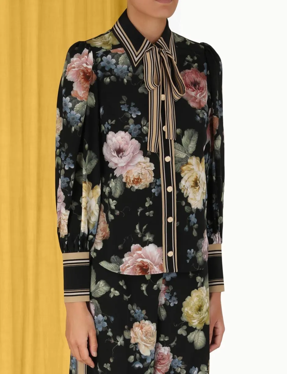 Outlet ZIMMERMANN Luminosity Blouson Shirt