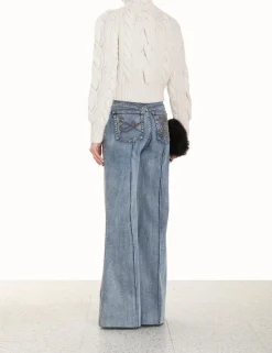 Outlet ZIMMERMANN Luminosity Cable Sweater