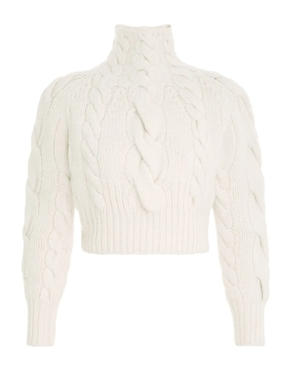 New ZIMMERMANN Luminosity Cable Sweater
