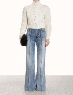 New ZIMMERMANN Luminosity Cable Sweater
