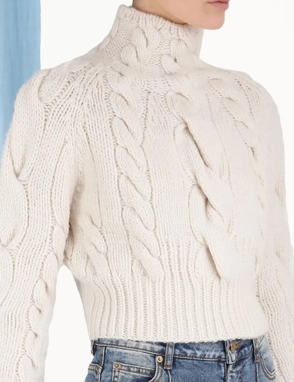 Sale ZIMMERMANN Luminosity Cable Sweater