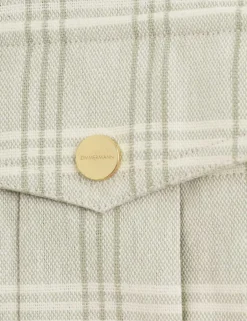 Outlet ZIMMERMANN Luminosity Check Shirt