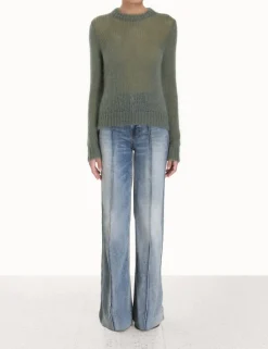 Best ZIMMERMANN Luminosity Crew Neck Sweater
