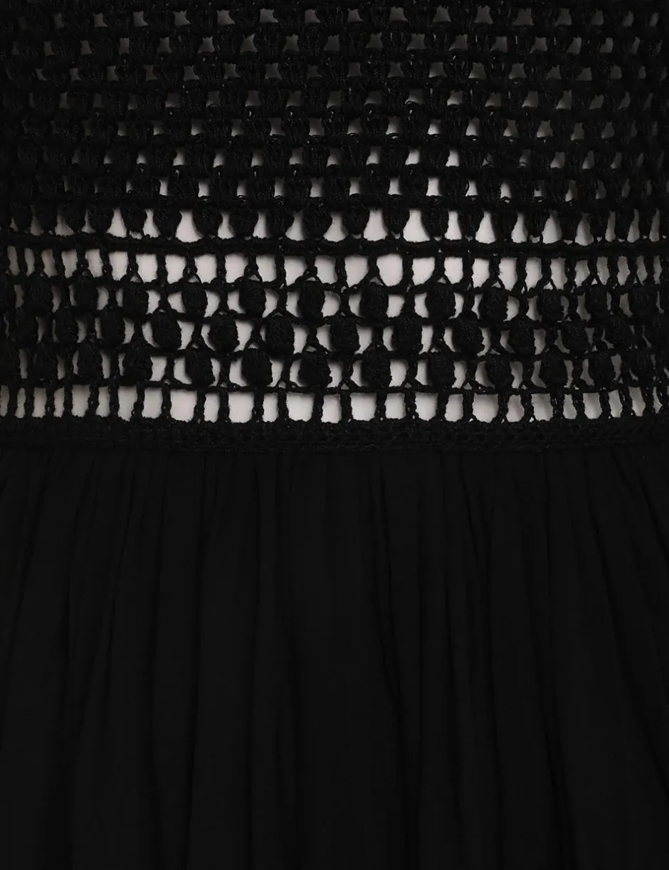 ZIMMERMANN Luminosity Crochet Bodice Midi