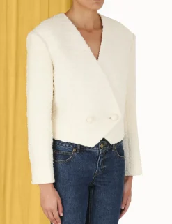 Discount ZIMMERMANN Luminosity Cropped Blazer