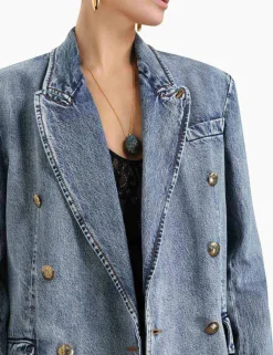 ZIMMERMANN Luminosity Denim Blazer