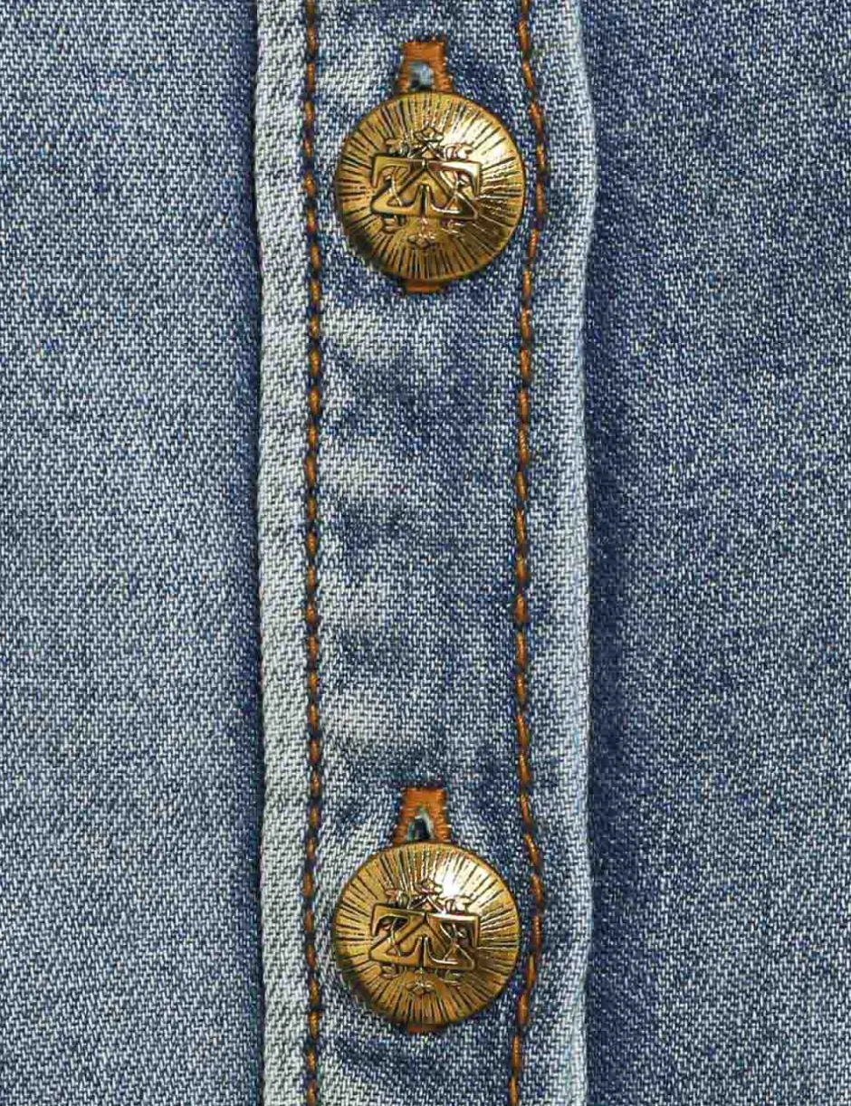 Best ZIMMERMANN Luminosity Denim Corset Shirt