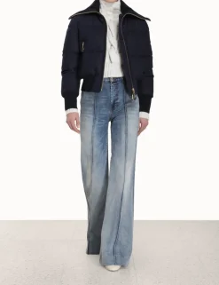 ZIMMERMANN Luminosity Denim Down Jacket