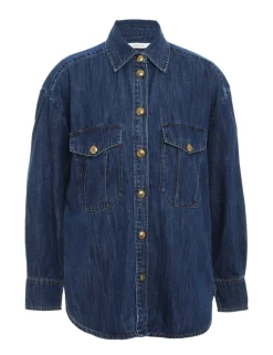 Clearance ZIMMERMANN Luminosity Denim Shirt