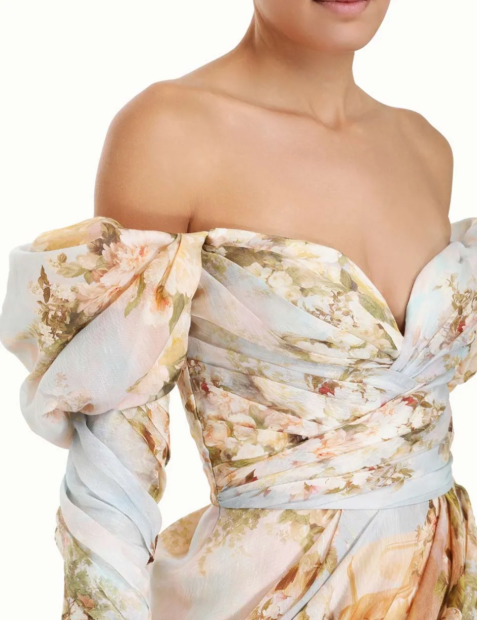 Discount ZIMMERMANN Luminosity Drape Mini Dress