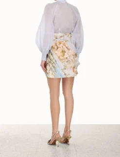 Best ZIMMERMANN Luminosity Drape Mini Skirt