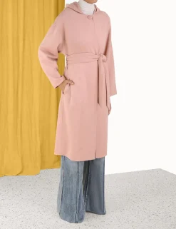 Clearance ZIMMERMANN Luminosity Felted Hooded Coat