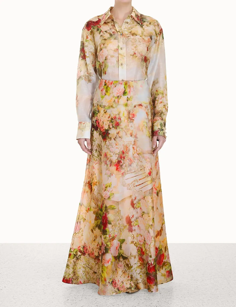 Sale ZIMMERMANN Luminosity Flare Skirt