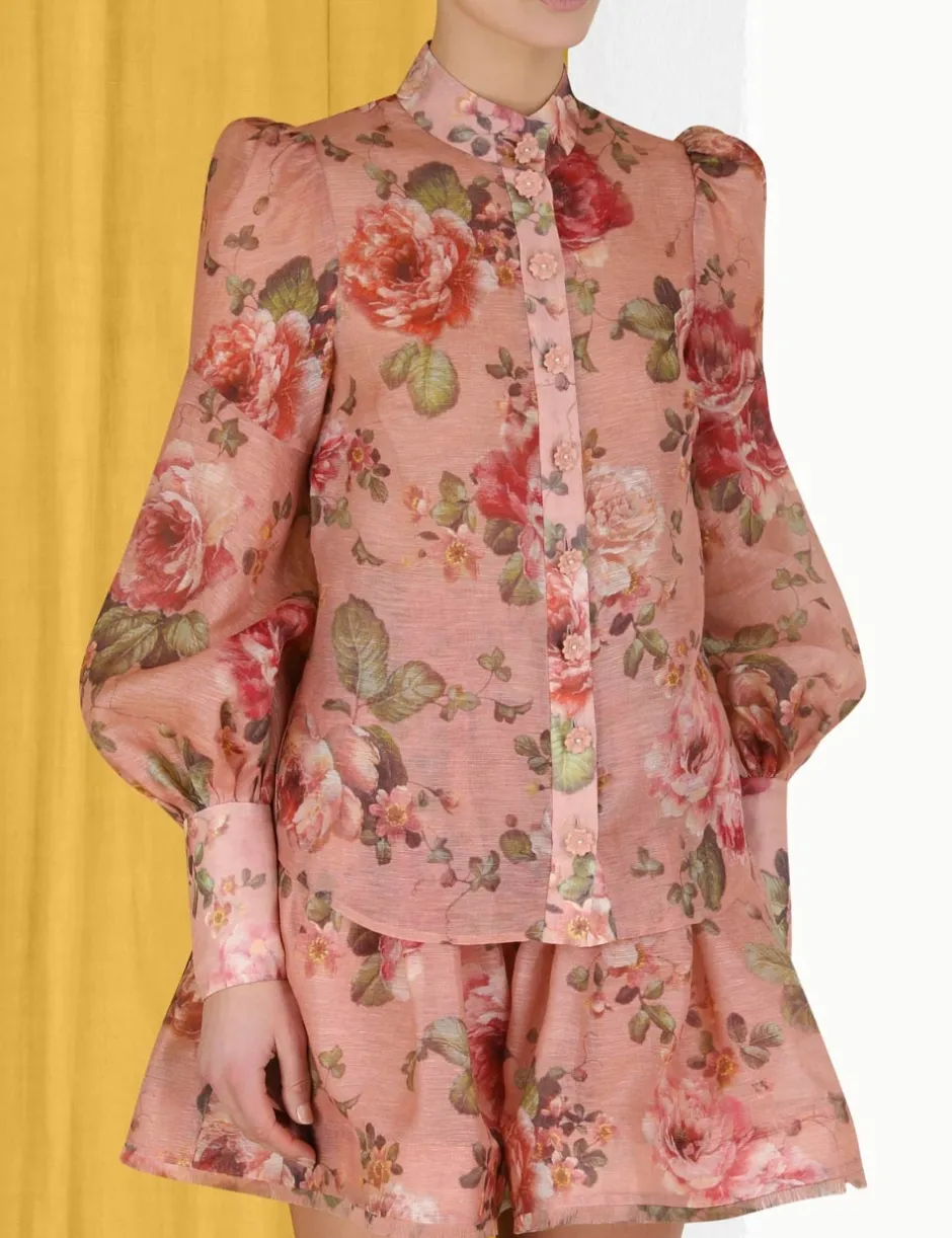 Online ZIMMERMANN Luminosity Floral Blouse