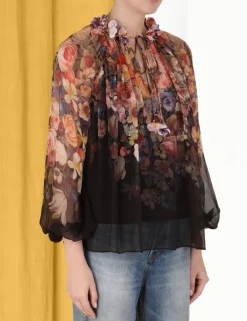 Best ZIMMERMANN Luminosity Floral Blouse