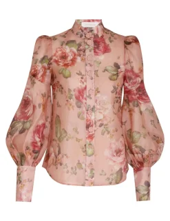 Hot ZIMMERMANN Luminosity Floral Blouse