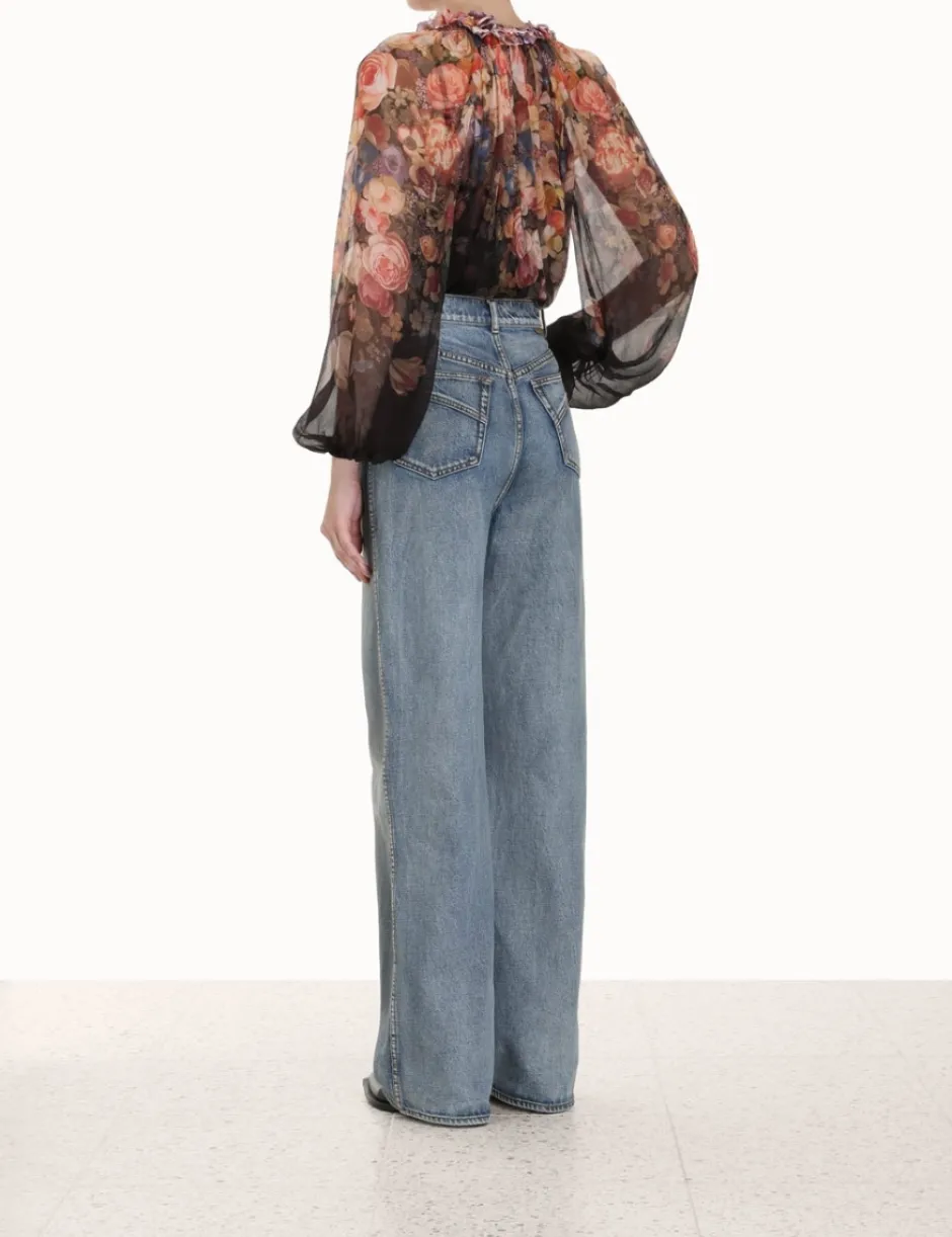 Online ZIMMERMANN Luminosity Floral Blouse