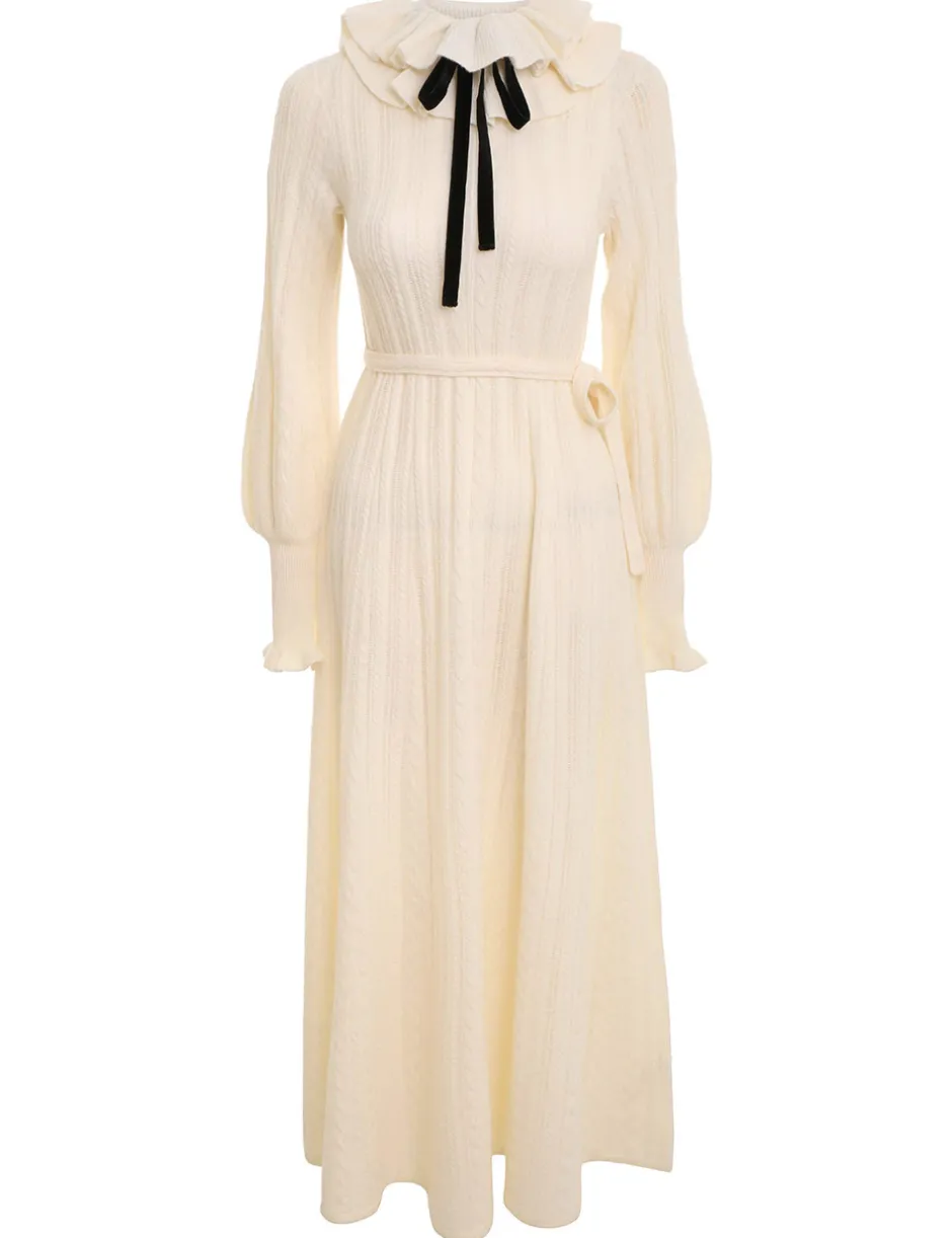 New ZIMMERMANN Luminosity Frill Neck Dress
