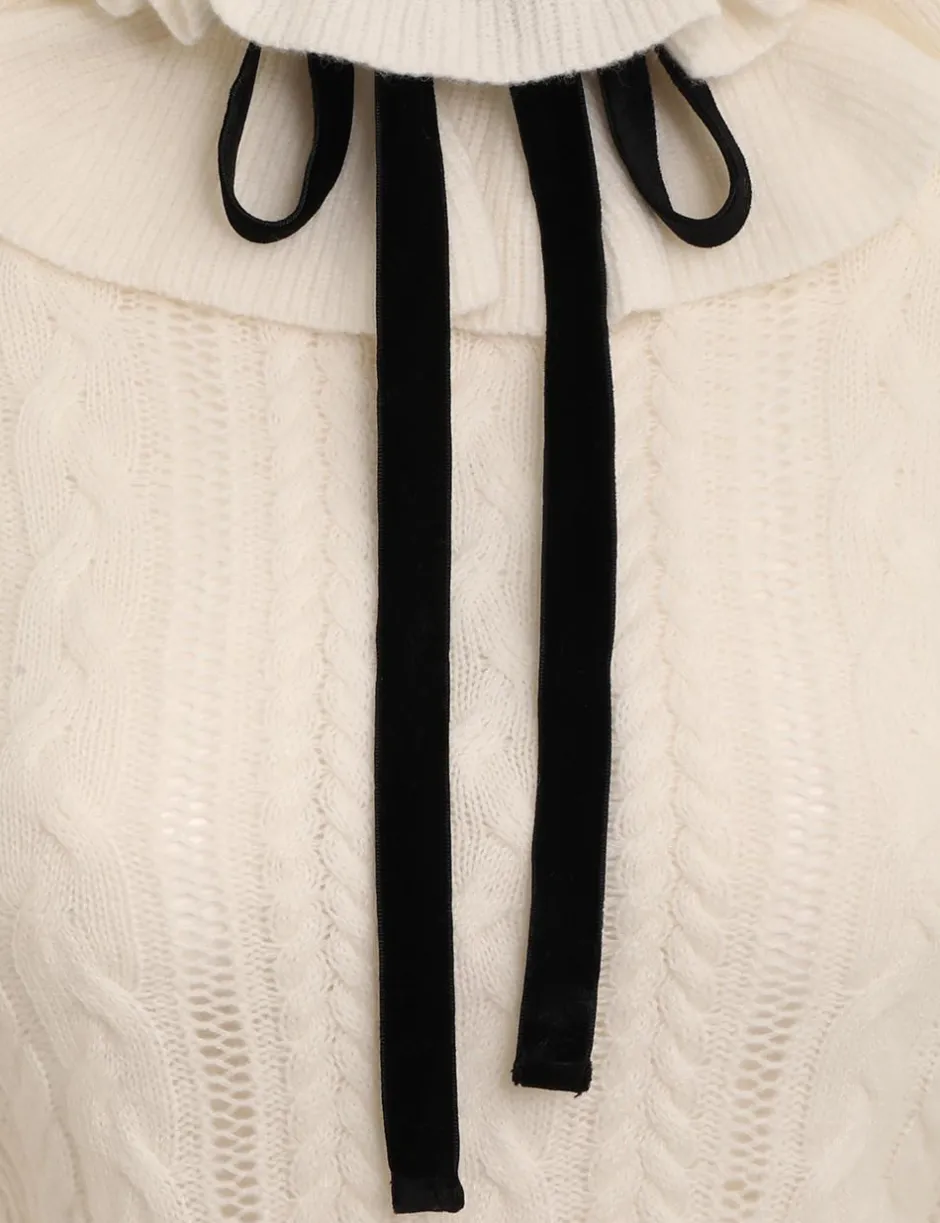 Discount ZIMMERMANN Luminosity Frill Neck Sweater