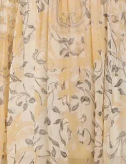 ZIMMERMANN Luminosity Gathered Midi Dress