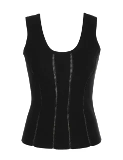 Hot ZIMMERMANN Luminosity Knit Panelled Tank