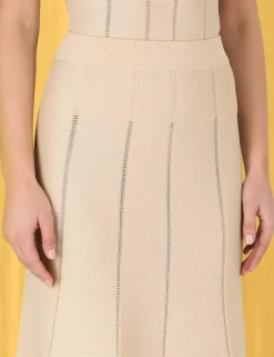 Best ZIMMERMANN Luminosity Knit Panelled Skirt