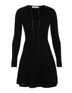 Online ZIMMERMANN Luminosity Knit Panelled Mini