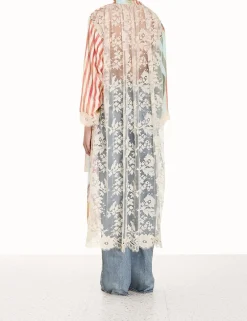 Outlet ZIMMERMANN Luminosity Lace Back Midi