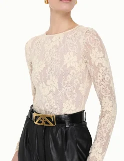 Clearance ZIMMERMANN Luminosity Lace Bodysuit