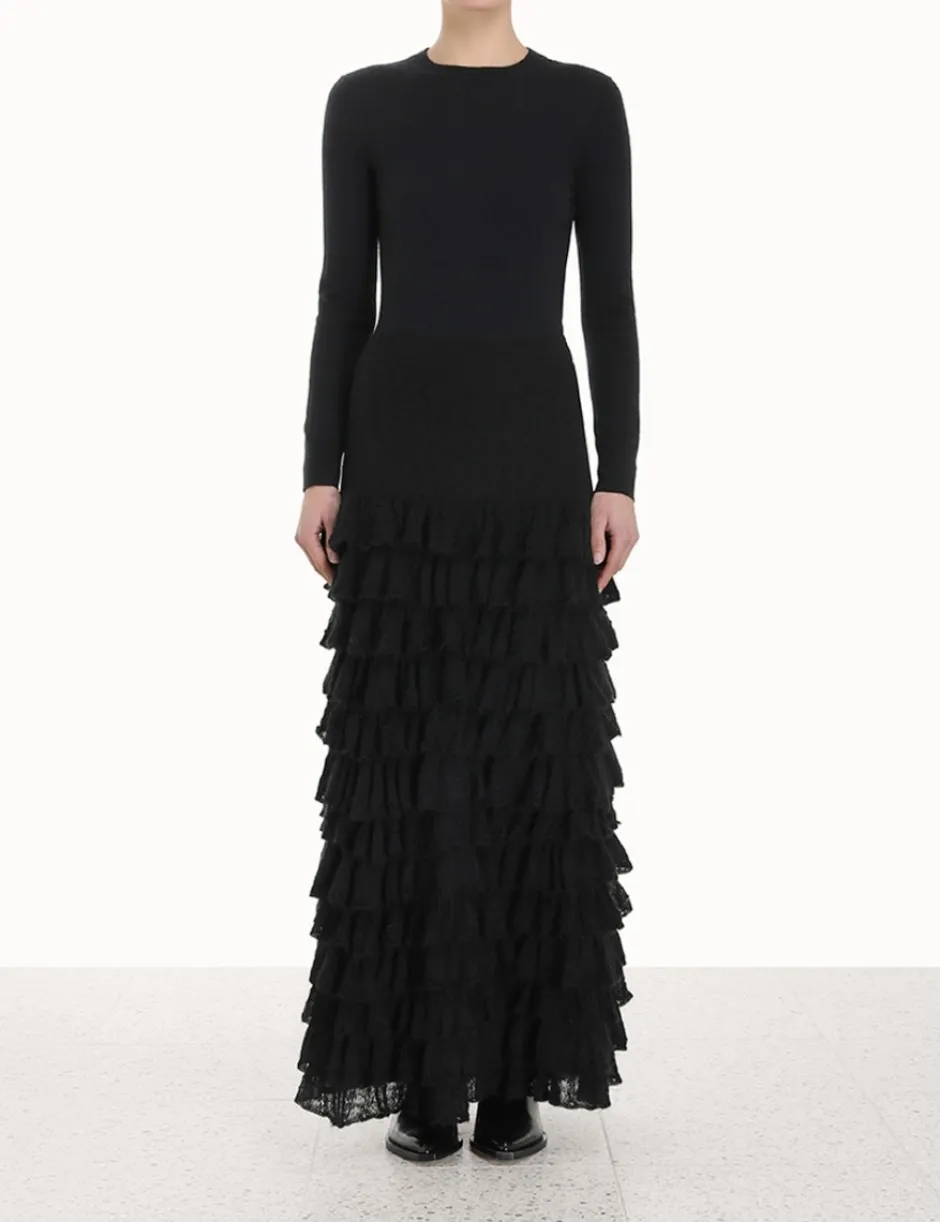 ZIMMERMANN Luminosity Lace Frill Skirt